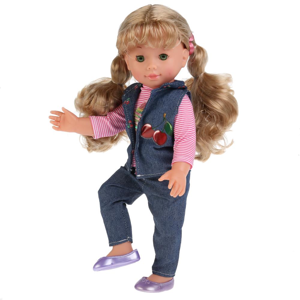 Интерактивная кукла – Анна, 40 см, 100 фраз, песня Волшебный цветок на музыку Чичкова ) 